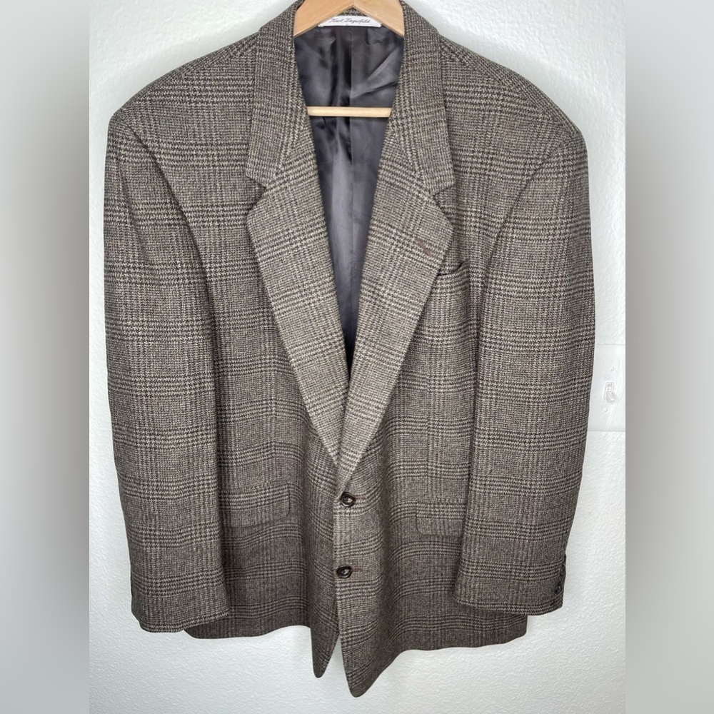 Karl lagerfeld men’s 100% wool blazer
